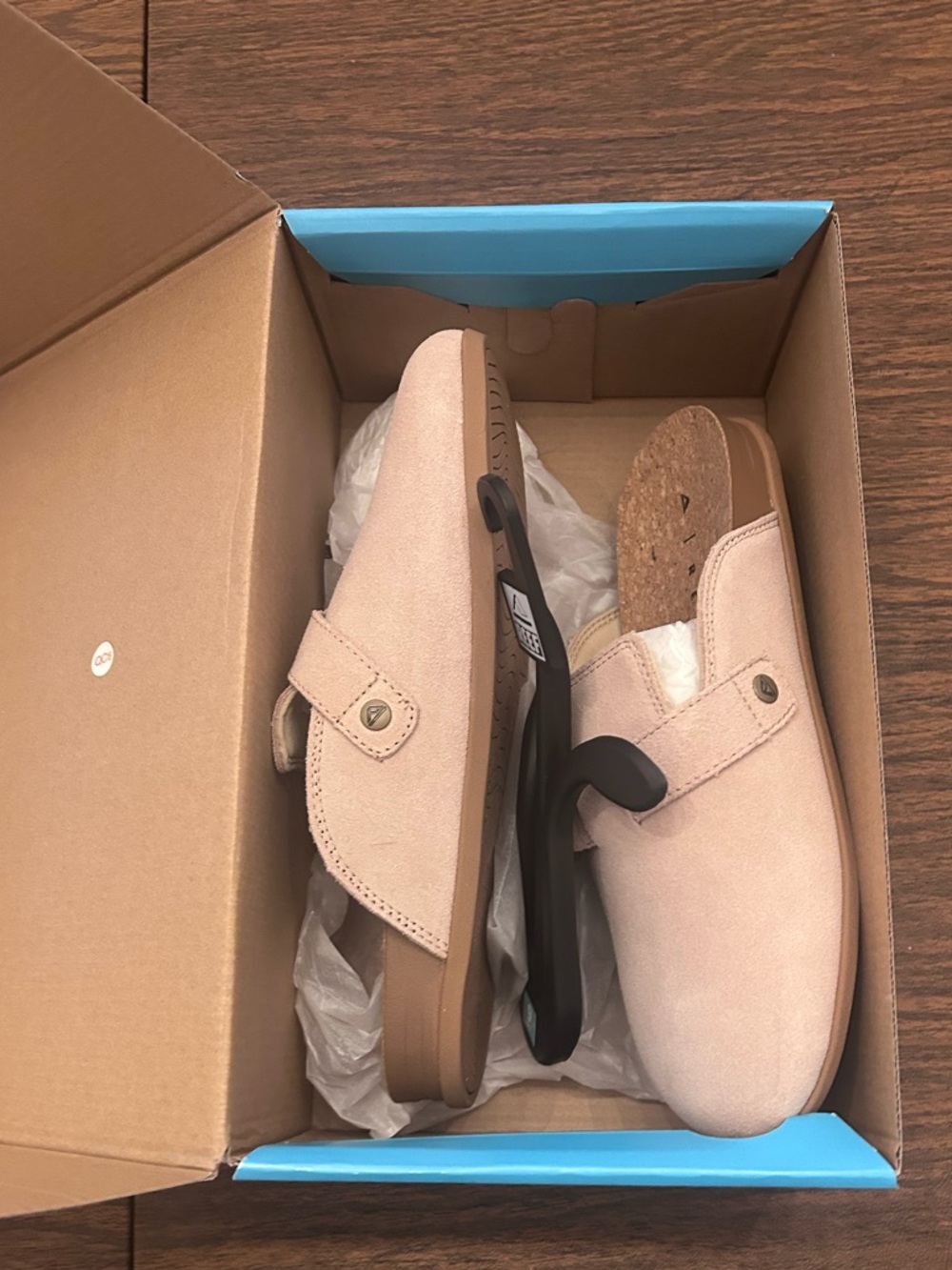 Reef Women's Slide Sandals in Light Blush - Picture 6 of 8